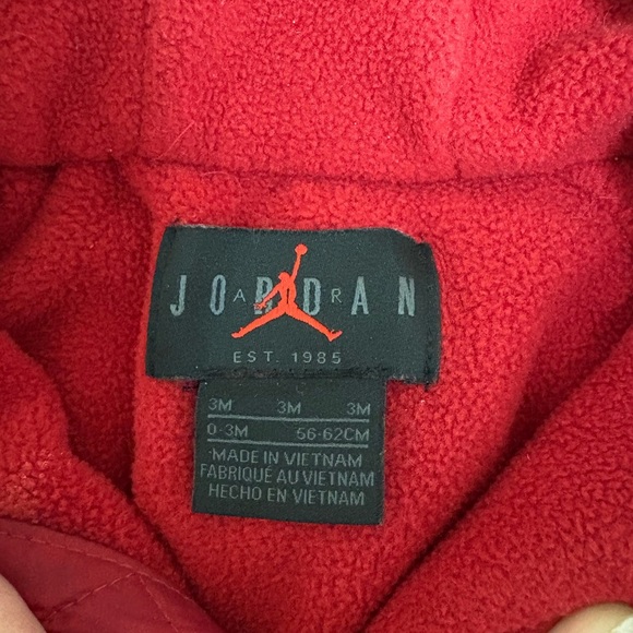 Jordan Baby`s Jumpman Puffer Snowsuit Size-3M - Picture 3 of 8